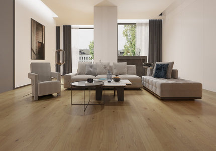 Pukka Flooring Engineered Oak Flooring – 20 x 240mm Engineered Oak – Natural Oak Brushed & UV Oiled