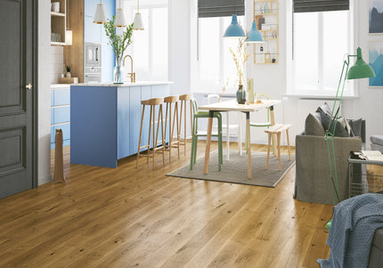 Pukka Flooring 5G 14 x 180mm European Engineered Oak – Smoked Oak Brushed & Matt Lacquered Engineered Oak Flooring