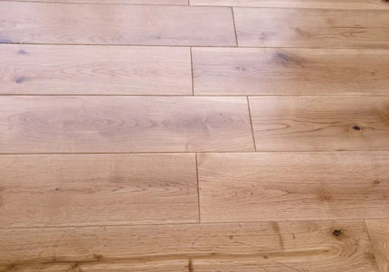 Rustic Wide Solid Oak Planks | Pukka Flooring