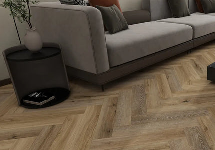 Pukka Flooring Aquacore ProFlex Herringbone – Latte Oak Luxury Vinyl Tile