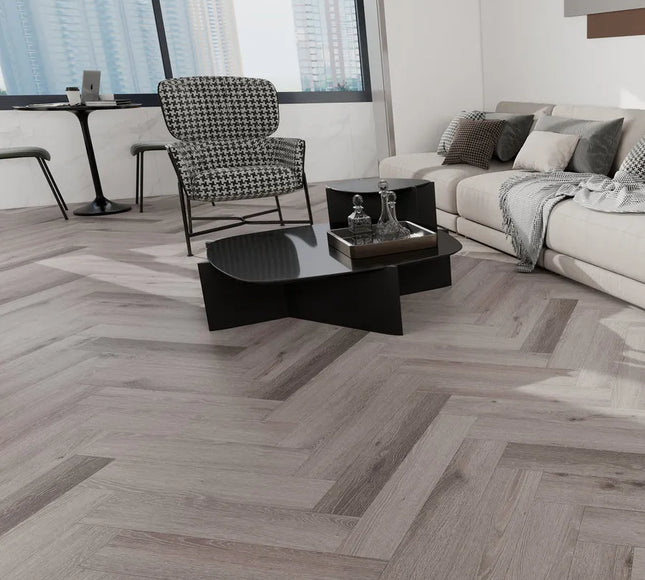 Pukka Flooring Aquacore ProFlex Herringbone – Boat Shack Oak Luxury Vinyl Tile