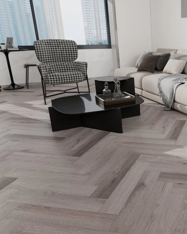 Pukka Flooring Aquacore ProFlex Herringbone – Boat Shack Oak Luxury Vinyl Tile