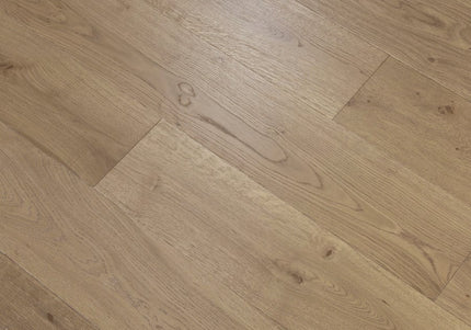 Pukka Flooring Engineered Oak Flooring – 20 x 191mm Engineered Oak – Natural Oak Brushed & Unfinished