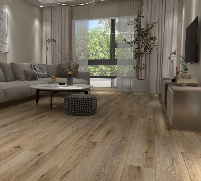 Pukka Flooring Aquacore ProFlex Plank – 14mm Engineered Oak – Washed & Smoked Oak Brushed & UV Oiled