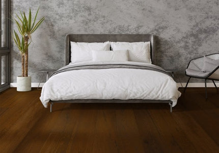 Light Brown Smoked Oak Engineered Wood Flooring | Pukka Flooring
