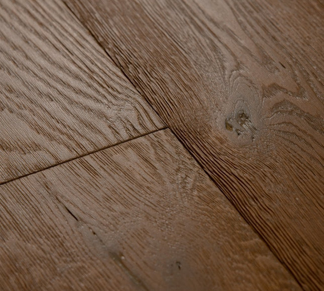 Light Brown Smoked Oak Engineered Wood Flooring | Pukka Flooring
