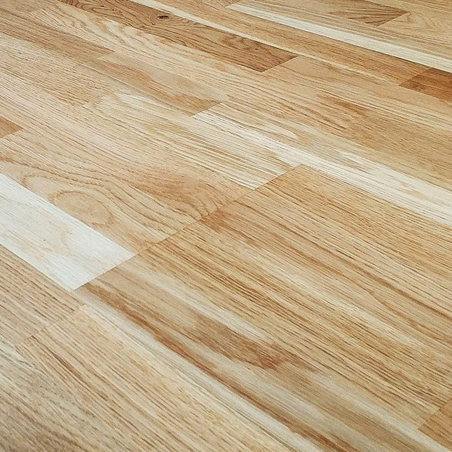 Pukka Flooring European 4-Strip Engineered Oak – 14 x 207mm Multi-Strip European Engineered Oak – Natural Oak Lacquered 4-Strip Sq Edge