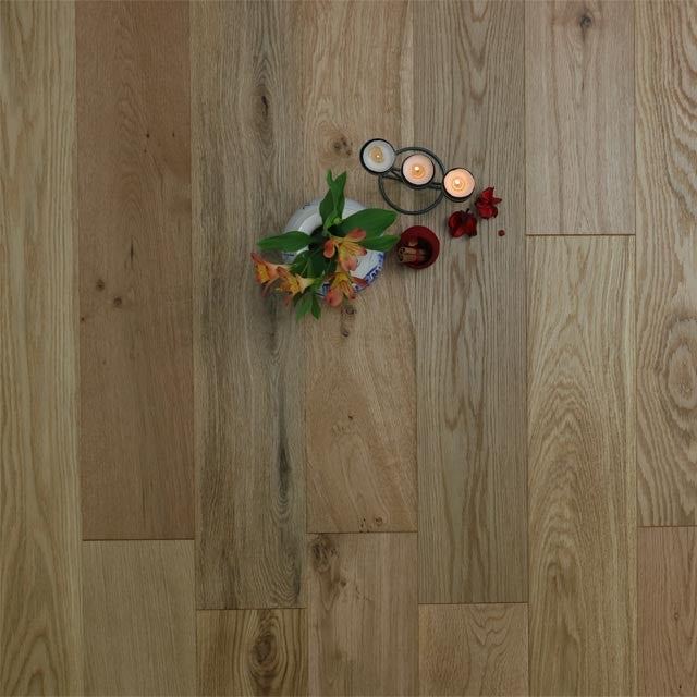 Natural Brushed Engineered Wood Flooring | Pukka Flooring