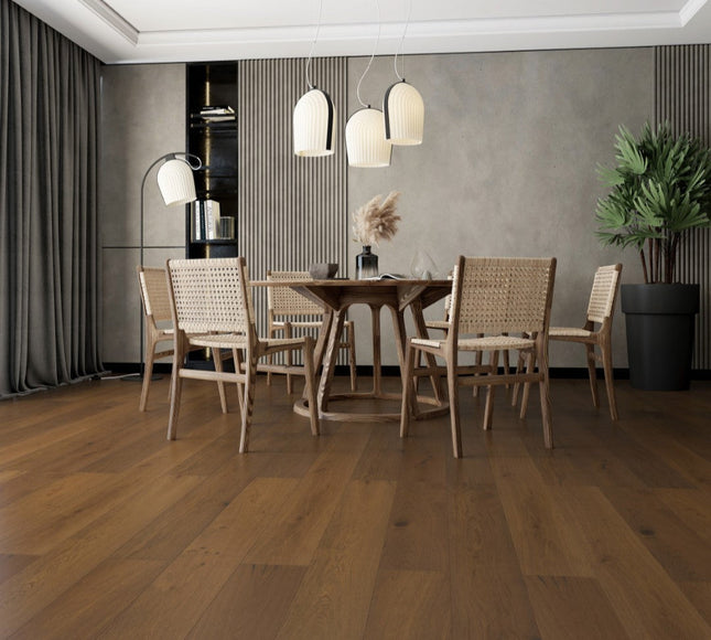 Smoked Natural Oiled Engineered Wood Flooring | Pukka Flooring