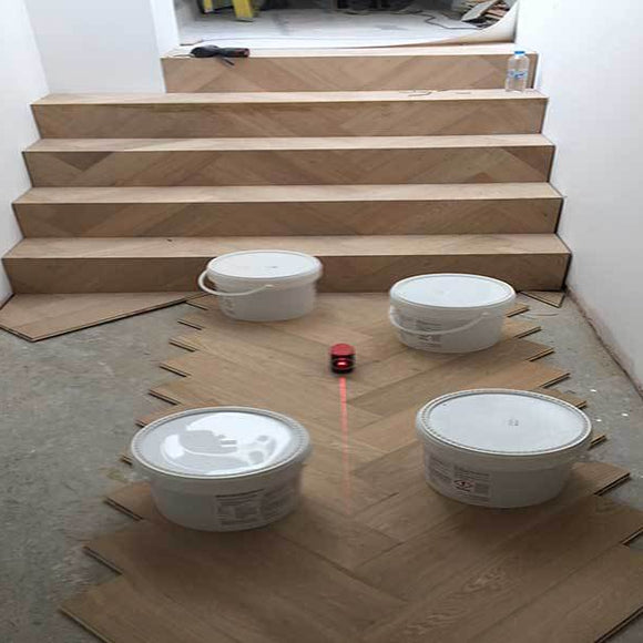 Unfinished Oak Wide Parquet Engineered Flooring | Pukka Flooring