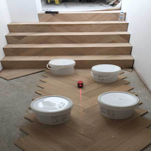 Unfinished Oak Wide Parquet Engineered Flooring | Pukka Flooring