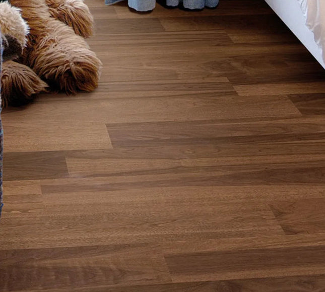 Smoked Unfinished Walnut Plank Engineered Flooring | Pukka Flooring