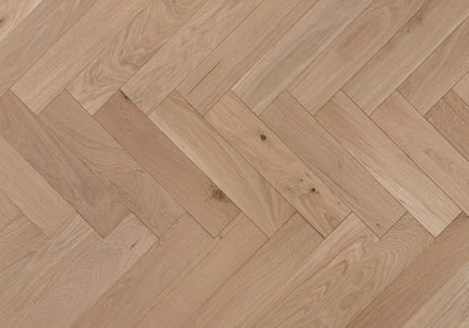 Prime AB Unfinished Engineered Oak Herringbone Flooring | Pukka Flooring