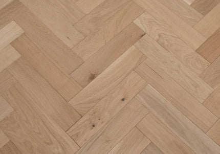 Prime AB Unfinished Engineered Oak Herringbone Flooring | Pukka Flooring