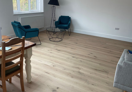 Smooth Unfinished Engineered Oak Flooring | Pukka Flooring