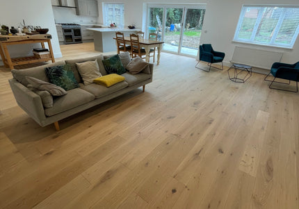 Invisible Brushed Engineered Wood Flooring | Pukka Flooring